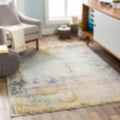Artistic Weavers Elain Modern Abstract Area Rug, 5'3" x 7'3", Mustard