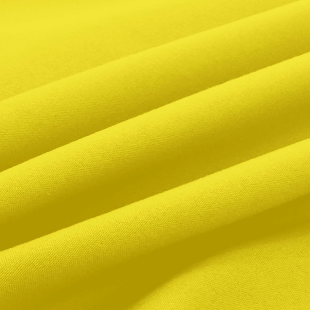 Luxury Ultra-Soft 2-Piece Pillowcase Set - 1500 Premium Hotel Quality Microfiber Double Brushed - Wrinkle Resistant, Standard/Queen, Yellow