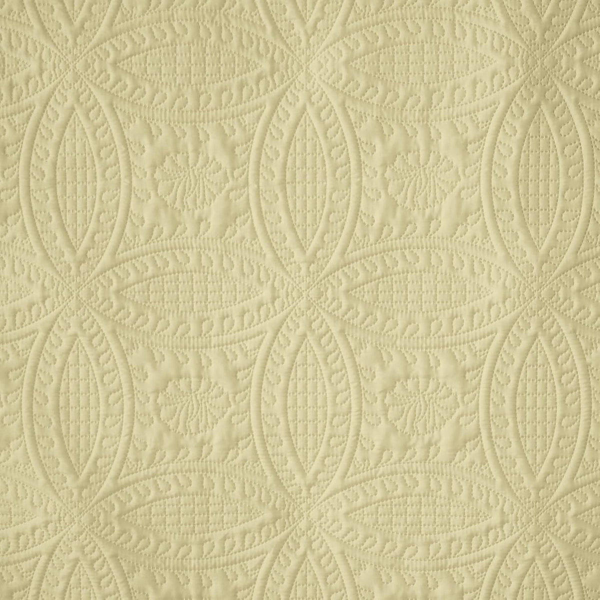 Austin King Oversized Bedspread Set, 3-Piece Pinsonic Quilted Lightweight Microfiber Bedspread Coverlet, Pastel Yellow