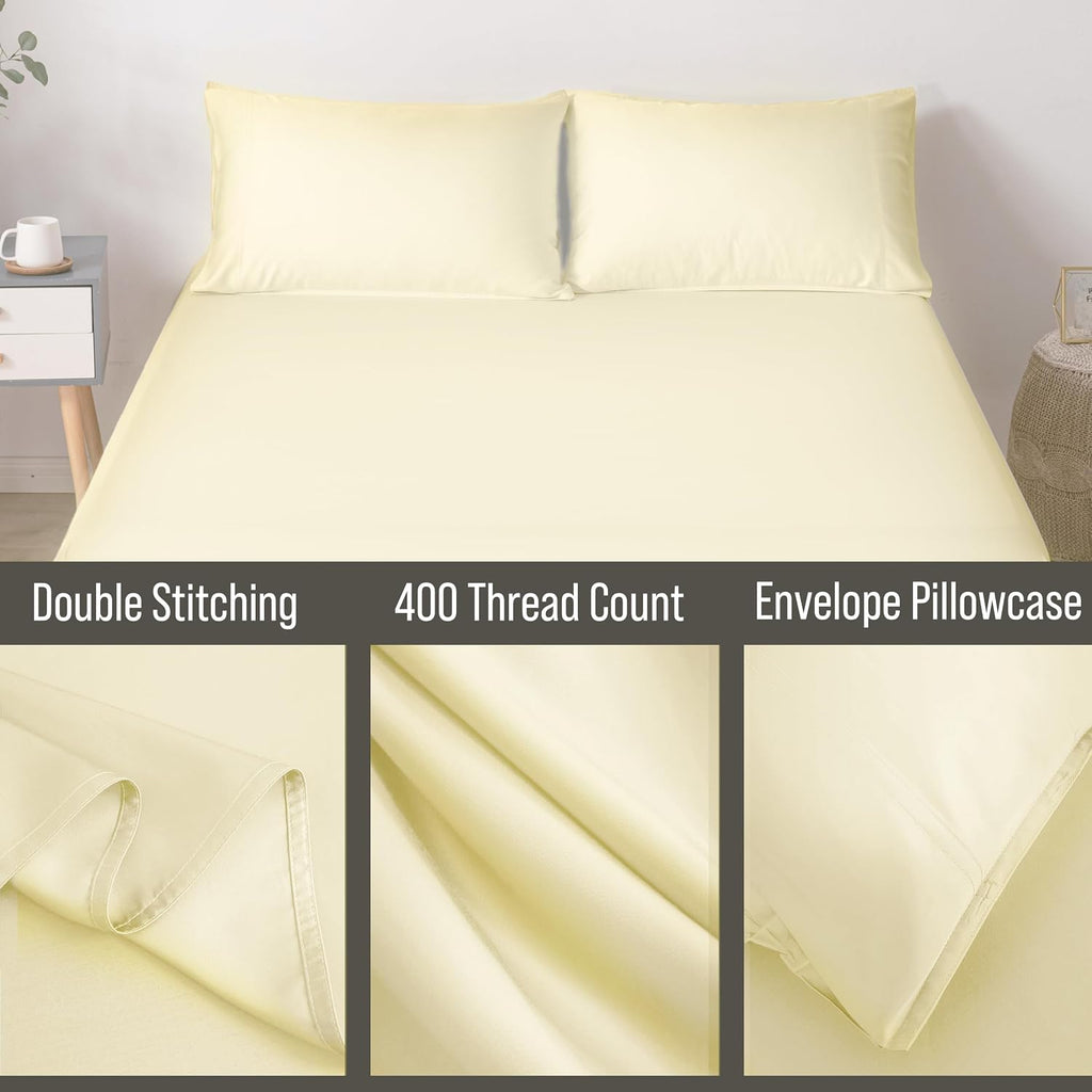 Bella Coterie | Luxury Bamboo Viscose Standard Size Pillowcase Set