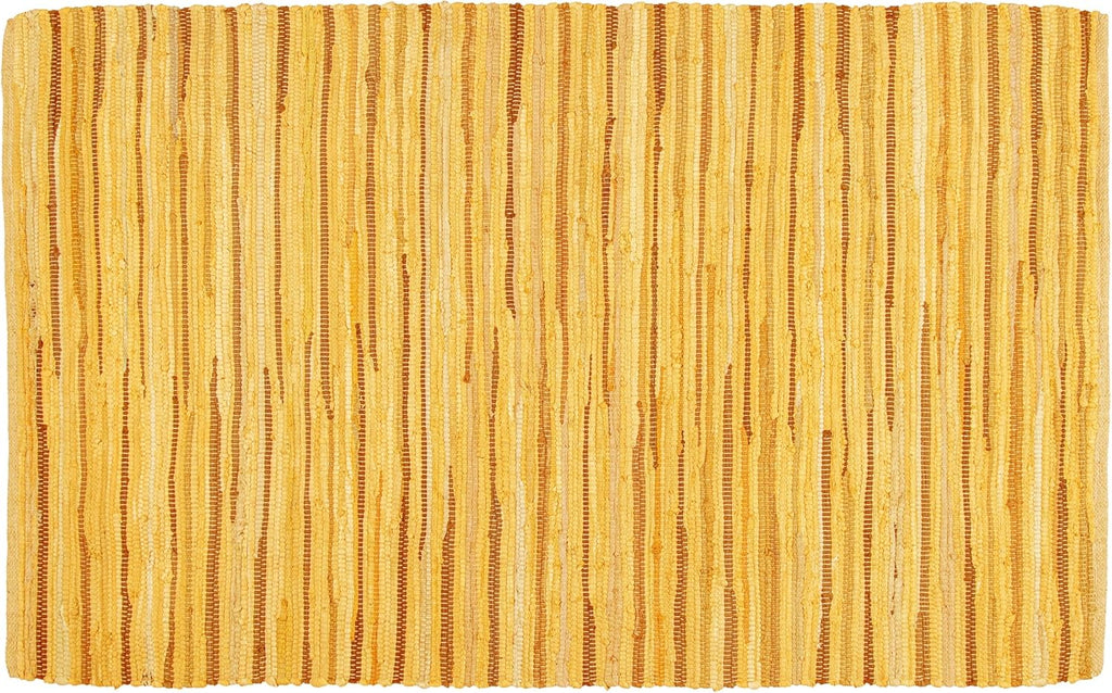 Chindi Area Rug 3x5 Feet - Mustard
