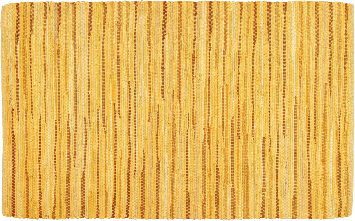 Chindi Area Rug 3x5 Feet - Mustard