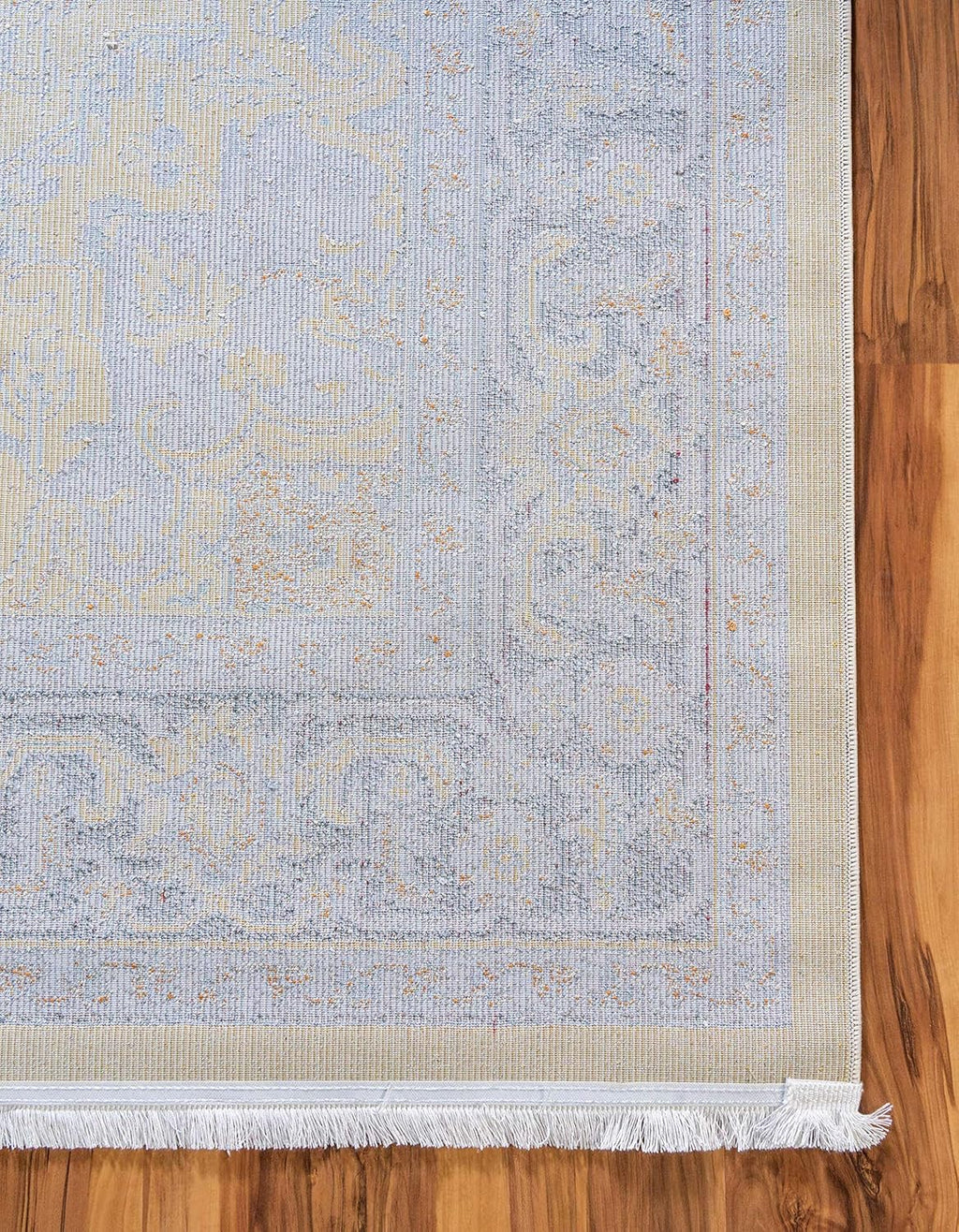 Baracoa Collection Area Rug - Prado (4' 3" x 6' 1" Rectangle, Yellow/ Ivory)