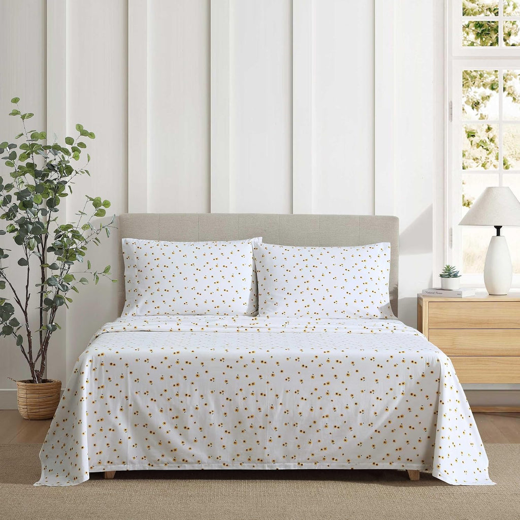 Twin Size Sheet Set with Fitted Sheet & Pillowcase